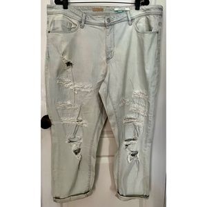 Anthropologie Slim Boyfriend Jeans 20W